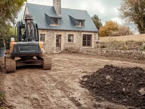 pose fosse septique Trégastel-1