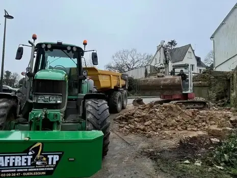 raccordement égout Plouaret-1