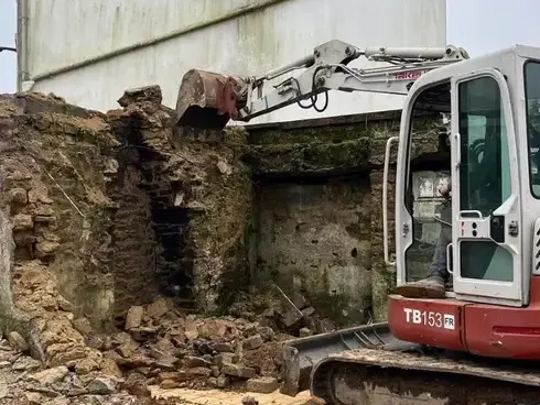 raccordement égout Trégastel-1